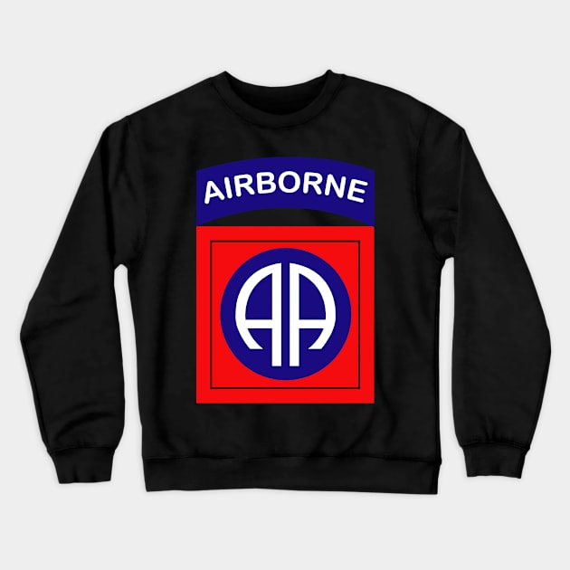 82nd Airborne Division wo Txt Crewneck Sweatshirt by twix123844